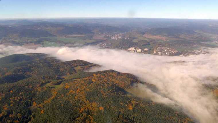 Blick übers Saaletal